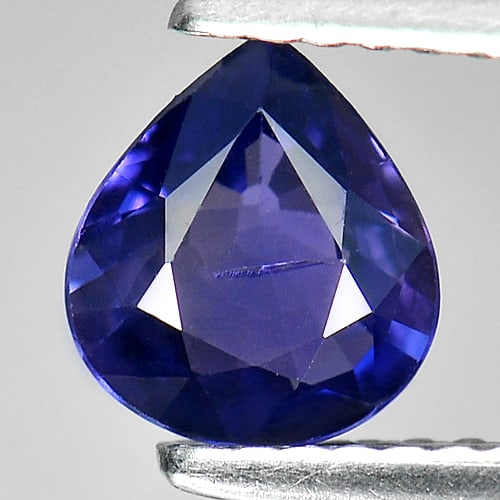 Natural Unheated Violet Sapphire Gemstones 1.00 Ct. Pear Shape 6.94 x 6.23 Mm.: Product ID: 806131123 Product Name: Natural Blue Sapphire Weight: 1.00 CT. Size: 6.94 x 6.23 x 2.99 MM. Shape: Pear Color: Violet Clarity:VSI Luster: Good Gems Origin: Madagascar Treatment: Unheated C