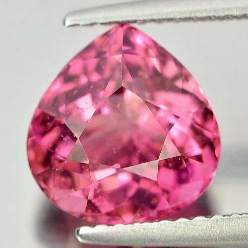 Natural Pink Tourmaline Gemstones 3.31 Ct. Pear Shape 9.6 x 9.3 Mm.: Product ID: 807229692 Product Name: Natural Tourmaline Weight: 3.31 CT. Size: 9.6 x 9.3 x 6.3 MM. Shape: Pear Color: Pink Clarity:VSI Luster: Good Gems Origin: Nigeria Treatment: Unheated Crystal Stru
