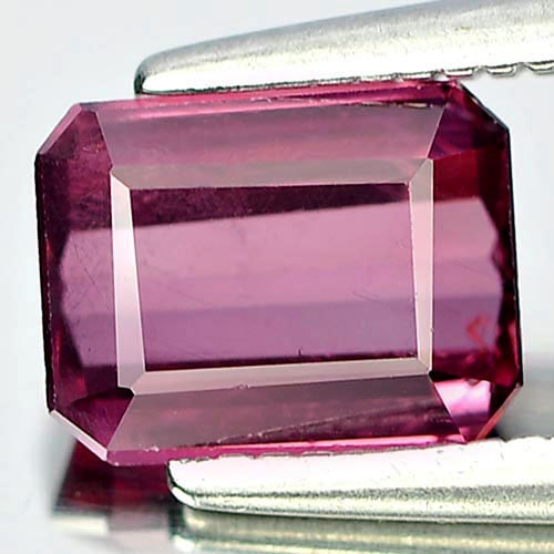Natural Purplish Pink Rhodolite Garnet Gemstones 1.39 Ct. Octagon Shape 6.9 x 5.3 Mm.: Product ID: 802934502 Product Name: Natural Rhodolite Weight: 1.39 CT. Size: 6.9 x 5.3 x 3.3 MM. Shape: Octagon Color: Pink Clarity:VSI Luster: Good Gems Origin: Madagascar Treatment: Unheated Crystal