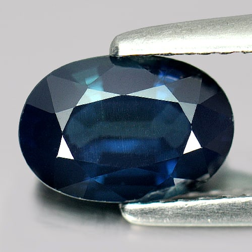 Natural Blue Sapphire Gemstones 1.43 Ct. Oval Shape 8.06 x 5.52 Mm.: Product ID: 806007667 Product Name: Natural Blue Sapphire Weight: 1.43 CT. Size: 8.06 x 5.52 x 3.56 MM. Shape: Oval Color: Blue Clarity:VVS Luster: Good Gems Origin: Madagascar Treatment: Heated Cryst