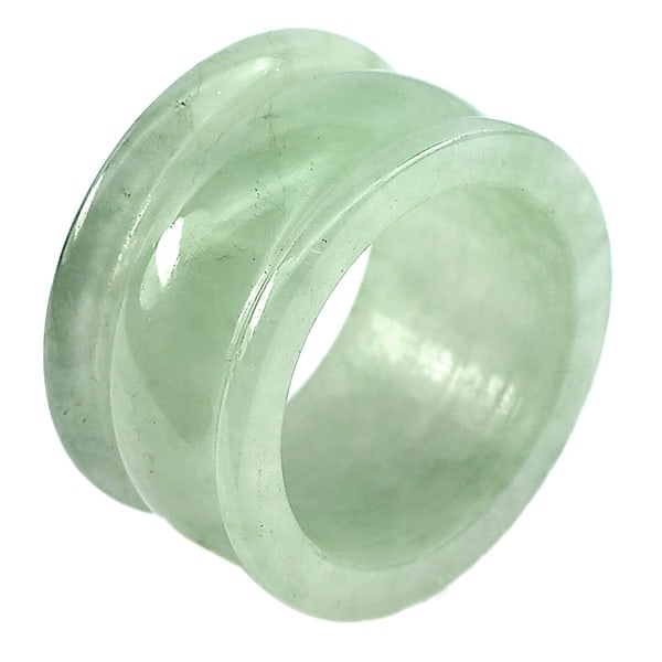 Natural Multi Color Green White Jade Gemstones 44.85 Ct. Round Cabochon Ring Size 10: Product ID: 819812808 Product Name: Natural Jade Weight: 44.85 CT. Size: 26 x 19 x 14 MM. Shape: Round Cabcohon Color: Green Clarity:Opaque Luster: Good Gems Origin: Thailand Treatment: Unheated Cryst