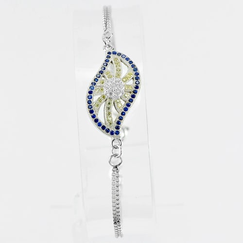 4.90 G. Real 925 Silver Sterling Lovely Design Adjustable Bracelet 6.5 Inch.: Product ID: 280960002 Product Name: Sterling Silver Bracelet Product Type: 925 Sterling Silver Fine Jewelry Jewelry Weight: 4.90 Grams. Gemstones Color: White Metal: Solid Silver 92.5%. Gemstone Detai