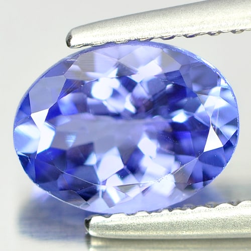 Natural Blue Tanzanite Gemstones 1.43 Ct. Oval Shape 8.3 x 6.2 Mm.: Product ID: 807008983 Product Name: Natural Tanzanite Weight: 1.43 CT. Size: 8.3 x 6.2 x 4 MM. Shape: Oval Color: Purple Clarity:VVS Luster: Very Good Gems Origin: Tanzania Treatment: Heated Crystal S