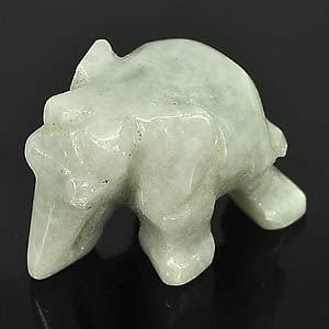 Natural Multi Color Gray Jade Gemstones 64.41 Ct. Carving Elephant Shape 26 x 18.5 Mm.: Product ID: 819806584 Product Name: Natural Jade Weight: 64.41 CT. Size: 26 x 18.5 x 16.5 MM. Shape: Carving Elephant Color: Gray Clarity:Opaque Luster: Good Gems Origin: Thailand Treatment: Unheated 