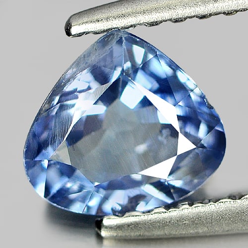 Natural Blue Ceylon Sapphire Gemstones 1.03 Ct. Pear Shape 6.65 x 6.04 Mm.: Product ID: 806004999 Product Name: Natural Blue Sapphire Weight: 1.03 CT. Size: 6.65 x 6.04 x 3.27 MM. Shape: Pear Color: Blue Clarity:SI Luster: Good Gems Origin: Ceylon Treatment: Heated Crystal St