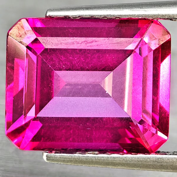 Natural Pink Topaz Gemstones 49 Ct. Octagon Shape 11 x 9 Mm. (1 of 3)