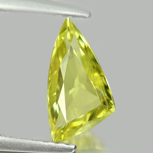 Natural Greenish Yellow Chrysoberyl Gemstones 1.18 Ct. Fancy Shape 10 x 5.4 Mm. (1 of 3)