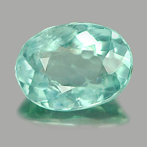 Natural Paraiba Color Apatite Gemstones 0.87 Ct. Oval Shape 7 x 5.2 Mm.: Product ID: 800612774 Product Name: Natural Apatite Weight: 0.87 CT. Size: 7 x 5.2 x 3.3 MM. Shape: Oval Color: Neon Green Clarity:VSI Luster: Good Gems Origin: Tanzania Treatment: Unheated Crystal St