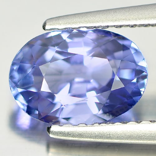 Natural Blue Tanzanite Gemstones 1.48 Ct. Clean Oval Shape 8.35 x 5.86 Mm. (1 of 4)