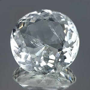 Oval Natural White Quartz Brazil Gemstones 336.90 Ct. Oval Shape 47 x 46 Mm. (1 of 3)
