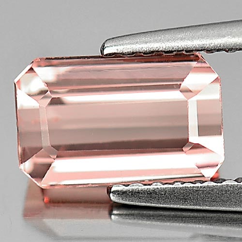 Natural Pink Tourmaline Gemstones 1.75 Ct. Octagon Shape 8.5 x 5.4 Mm.: Product ID: 807246910 Product Name: Natural Tourmaline Weight: 1.75 CT. Size: 8.5 x 5.4 x 4.1 MM. Shape: Octagon Color: Pink Clarity:VVS Luster: Very Good Gems Origin: Nigeria Treatment: Unheated Crys