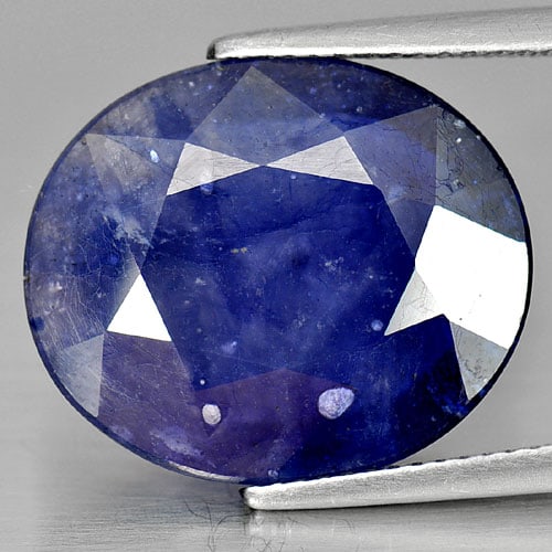 Natural Blue Sapphire Gemstones 13. 85 Ct. Oval Shape 13. 85 Ct. (1 of 3)