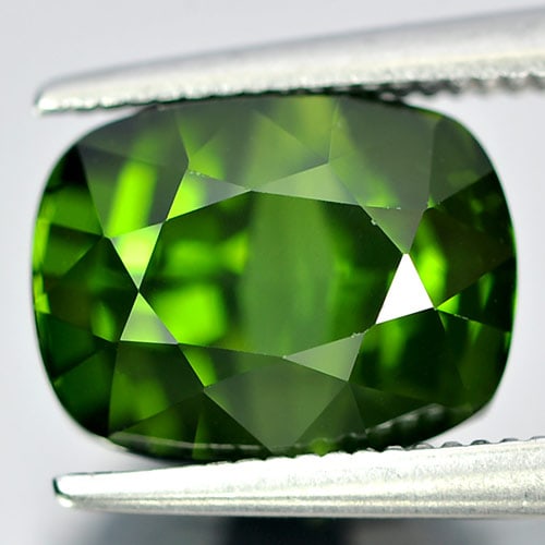 Natural Green Tourmaline Gemstones 5.14 Ct. Cushion Shape 10.2 x 7.6 Mm.: Product ID: 807232429 Product Name: Natural Tourmaline Weight: 5.14 CT. Size: 10.2 x 7.6 x 8.2 MM. Shape: Cushion Color: Green Clarity:VVS Luster: Good Gems Origin: Nigeria Treatment: Unheated Crystal