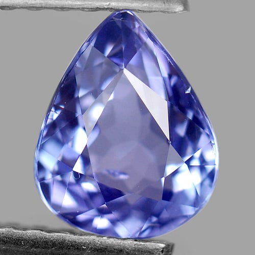 Natural Blue Tanzanite Gemstones 1.03 Ct. Pear Shape 7.3 x 5.8 Mm. (1 of 3)