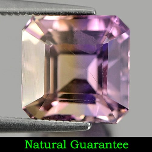 Natural Bi Color Ametrine Gemstones 6.45 Ct. Octagon Shape 9.8 x 9.7 Mm.: Product ID: 800407229 Product Name: Natural Ametrine Weight: 6.45 CT. Size: 9.8 x 9.7 x 9.4 MM. Shape: Octagon Color: Bi Color Clarity:VSI Luster: Good Gems Origin: Bolivia Treatment: Unheated Crystal