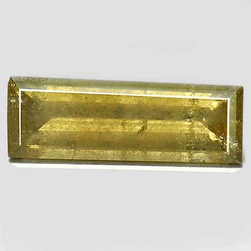 Natural Imperial Champagne Diamond 1.79 Ct. Baguette Shape 13.7 x 4.6 Mm. (1 of 3)