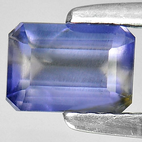 Natural Violet Blue Iolite Gemstones 0.58 Ct. Octagon Shape 6.2 x 4.4 Mm. (1 of 3)