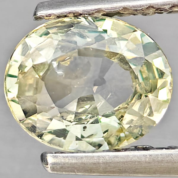 Natural Green Sapphire Gemstones 0.55 Ct. Oval Shape 5.8 x 4.8 Mm.: Product ID: 806162762 Product Name: Natural Green Sapphire Weight: 0.55 CT. Size: 5.8 x 4.8 x 2.5 MM. Shape: Oval Shape Color: Green Clarity:SI1 Luster: Good Gems Origin: Thailand Treatment: Heated Cr