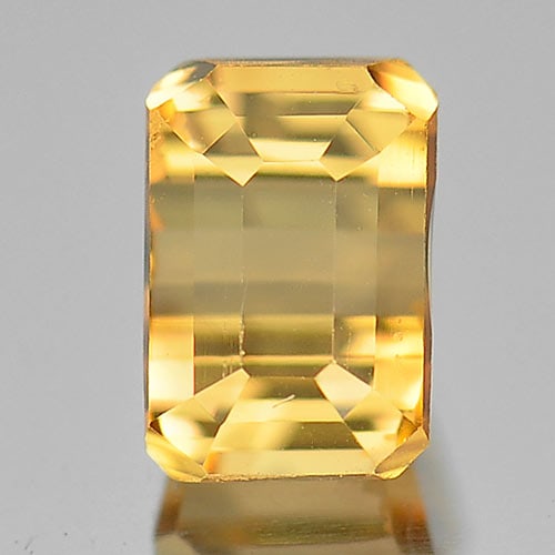 Natural Yellow Tourmaline Gemstones 0.80 Ct. Octagon Shape 5.7 x 4.2 Mm.: Product ID: 807248047 Product Name: Natural Tourmaline Weight: 0.80 CT. Size: 5.7 x 4.2 x 4 MM. Shape: Octagon Color: Yellow Clarity:VSI Luster: Good Gems Origin: Nigeria Treatment: Unheated Crystal S