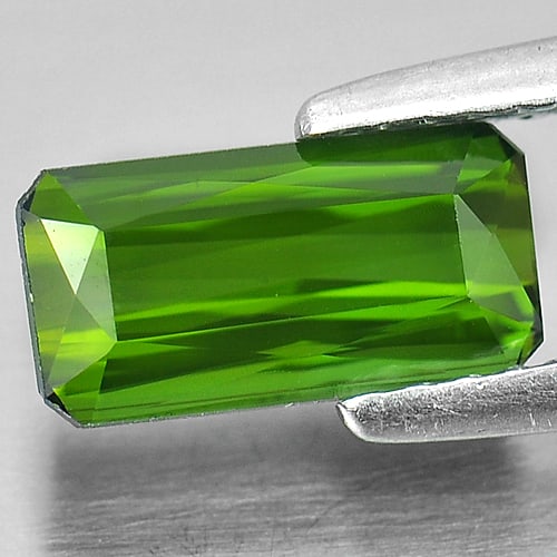 Natural Green Tourmaline Gemstones 1.24 Ct. Octagon Shape 9.1 x 4.7 Mm. - 2
