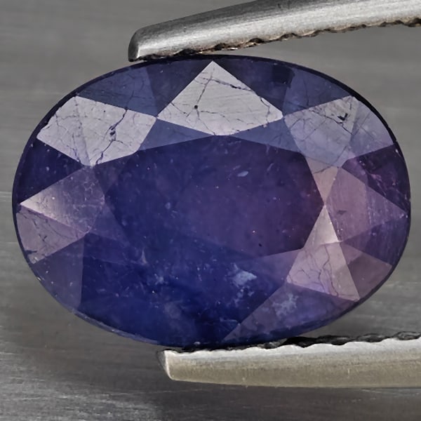 Natural Blue Sapphire Gemstones 2.25 Ct. Oval Shape 10 x 7.5 Mm.: Product ID: 806012506 Product Name: Natural Blue Sapphire Weight: 2.25 CT. Size: 10 x 7.5 x 3.8 MM. Shape: Oval Shape Color: Blue Clarity:SI1 Luster: Good Gems Origin: Madagascar Treatment: Heated (Le