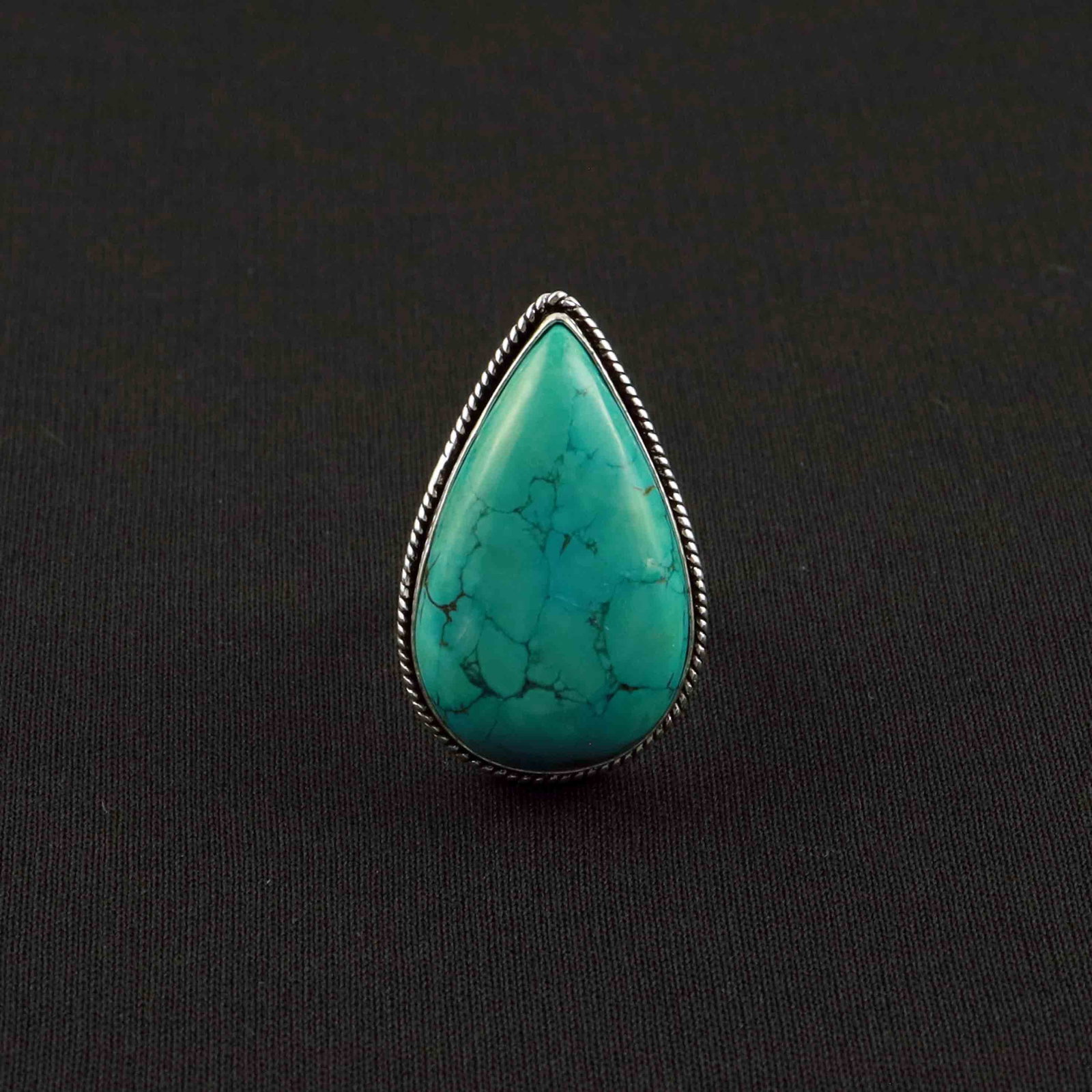 Natural Turquoise Silver Plated Handmade Ring - 7MM: Product ID: 260527151843 Product - Handmade Silver Plated Ring Metal - 92.5 Sterling Silver Plated Ring Size - 7MM Gemstone - Turquoise Gemstone Origin - Tibet Gemstone Size - 3.5X2 CM Gemstone Shape 