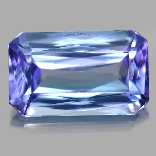 Natural Violetish Blue Tanzanite Gemstones 1.99 Ct. Octagon Shape 9.88 x 5.91 Mm. (1 of 4)