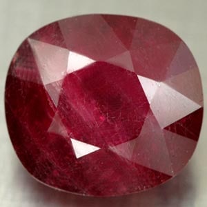 Natural Red Ruby Gemstones 5.76 Ct. Oval Shape 10 x 9 Mm. (1 of 3)