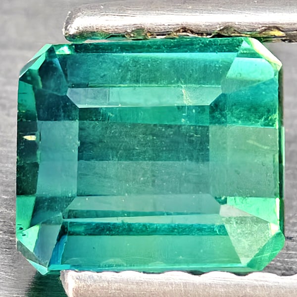 Natural Green Tourmaline Gemstones 0.85 Ct. Octagon Shape 5.3 x 4.6 Mm.: Product ID: 807251212 Product Name: Natural Tourmaline Weight: 0.85 CT. Size: 5.3 x 4.6 x 3.8 MM. Shape: Octagon Color: Green Clarity:SI1 Luster: Good Gems Origin: Nigeria Treatment: Unheated Crystal 