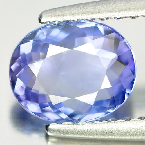 Natural Violetish Blue Tanzanite Gemstones 0.99 Ct. Clean Oval Shape 7.21 x 5.82 Mm.: Product ID: 807005197 Product Name: Natural Tanzanite Weight: 0.99 CT. Size: 7.21 x 5.82 x 3.00 MM. Shape: Oval Color: Blue Clarity:IF Luster: Very Good Gems Origin: Tanzania Treatment: Heated Crystal