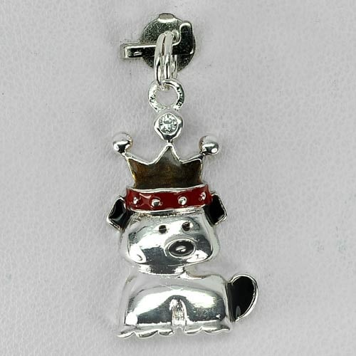 925 Sterling Silver Pendant Jewelry Size 14.5 x 25 Mm. 2.96 Grams: Product ID: 280430012 Product Type: 925 Sterling Silver Fine Jewelry Jewelry Weight: 2.96 Grams. Gemstones Color: Silver Metal: Solid Silver 92.5%. Gemstone Detail: Average Range 2.96 - 3.09 Grams Per