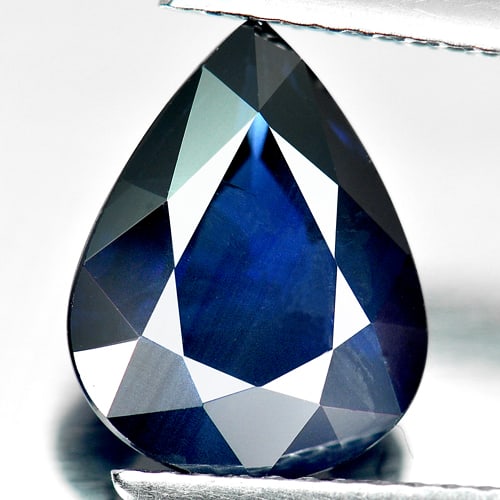 Natural Blue Sapphire Gemstones 3.64 Ct. Pear Shape 11.33 x 8.79 Mm.: Product ID: 806008803 Product Name: Natural Blue Sapphire Weight: 3.64 CT. Size: 11.33 x 8.79 x 4.75 MM. Shape: Pear Color: Blue Clarity:VSI Luster: Good Gems Origin: Madagascar Treatment: Heated Crys