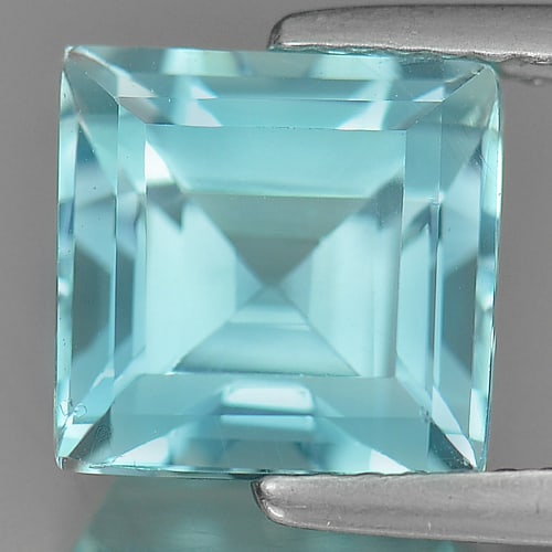 Natural Blue Topaz Gemstones 4.22 Ct. Square Shape 8.5 x 8.3 Mm.: Product ID: 807165442 Product Name: Natural Blue Topaz Weight: 4.22 CT. Size: 8.5 x 8.3 x 6.7 MM. Shape: Square Color: Blue Clarity:VSI Luster: Good Gems Origin: Brazil Treatment: Treated Crystal Stru