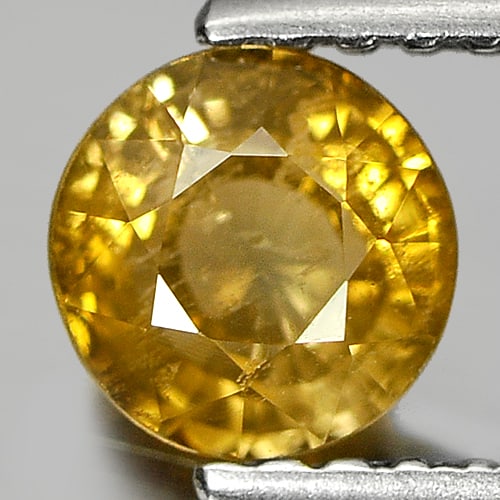 Natural Lime Yellow Tourmaline Gemstones 0.79 Ct. Round Shape 5.4 Mm.: Product ID: 807224090 Product Name: Natural Tourmaline Weight: 0.79 CT. Size: 5.4 x 5.4 x 4.1 MM. Shape: Round Color: Lime Yellow Clarity:SI Luster: Good Gems Origin: Nigeria Treatment: Unheated Cryst