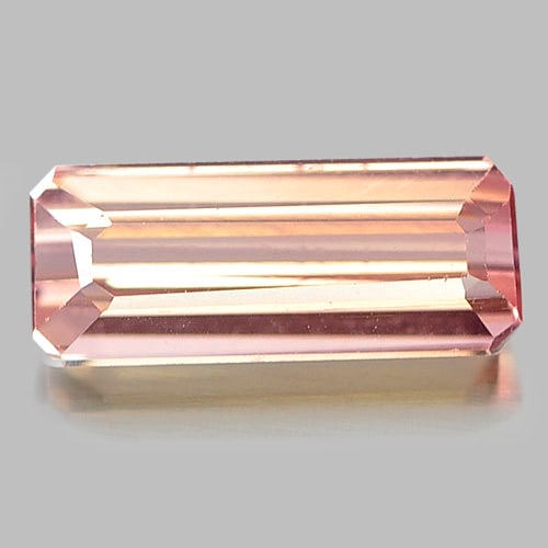 Natural Peach Pink Tourmaline Gemstones 1.03 Ct. Octagon Shape 9.3 x 3.9 Mm.: Product ID: 807247400 Product Name: Natural Tourmaline Weight: 1.03 CT. Size: 9.3 x 3.9 x 3 MM. Shape: Octagon Color: Peach Pink Clarity:VSI Luster: Good Gems Origin: Nigeria Treatment: Unheated Cryst