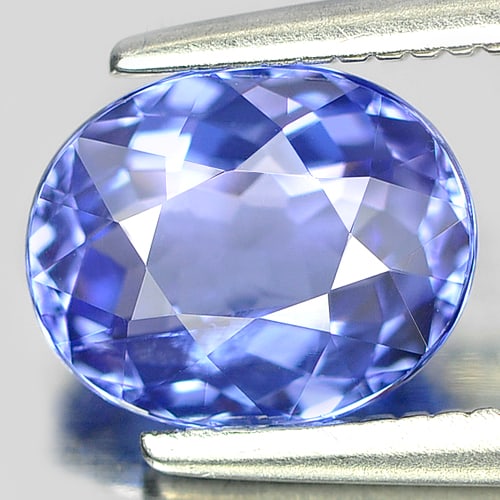 Natural Violetish Blue Tanzanite Gemstones 1.33 Ct. VVS Oval Shape 7.6 x 6.1 Mm.: Product ID: 807006393 Product Name: Natural Tanzanite Weight: 1.33 CT. Size: 7.6 x 6.1 x 3.7 MM. Shape: Oval Color: Blue Clarity:VVS Luster: Very Good Gems Origin: Tanzania Treatment: Heated Crystal S