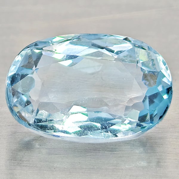 Natural Baby Blue Aquamarine Gemstones 1.90 Ct. Oval Shape 9.4 x 6.4 Mm.: Product ID: 800812323 Product Name: Natural Aquamarine Weight: 1.90 CT. Size: 9.4 x 6.4 x 4.5 MM. Shape: Oval Color: Baby Blue Clarity:VSI Luster: Very Good Gems Origin: Brazil Treatment: Unheated Cry