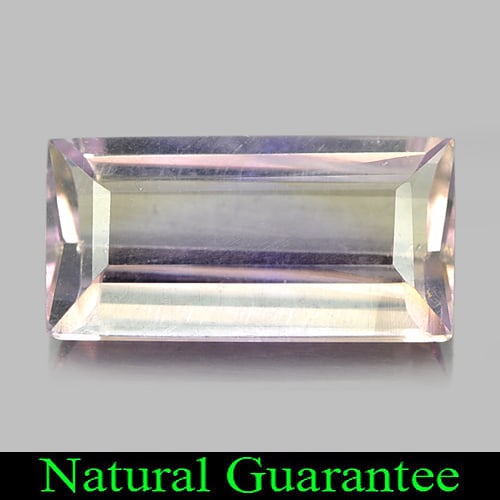 Natural Gem Bi Color Ametrine Gemstones 4.26 Ct. Baguette Shape 14.7 x 7.6 Mm.: Product ID: 800407056 Product Name: Natural Ametrine Weight: 4.26 CT. Size: 14.7 x 7.6 x 4.8 MM. Shape: Baguette Color: Bi-Color Clarity:VSI Luster: Good Gems Origin: Bolivia Treatment: Unheated Cryst