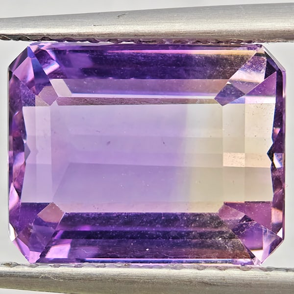 Natural Bi Color Ametrine Gemstones 4.43 Ct. Octagon Shape 10.9 x 8.6 Mm.: Product ID: 800408613 Product Name: Natural Ametrine Weight: 4.43 CT. Size: 10.9 x 8.6 x 6 MM. Shape: Octagon Color: Bi Color Clarity:VVS Luster: Good Gems Origin: Bolivia Treatment: Unheated Crystal 