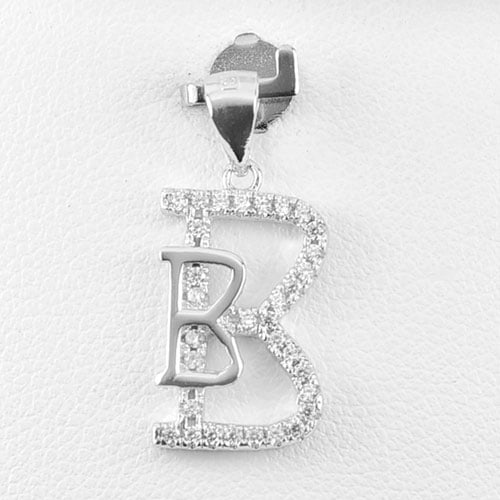 925 Sterling Silver Pendant Jewelry Initial Alphabet Double B Design 1.32 Grams: Product ID: 280530075 Product Type: 925 Sterling Silver Fine Jewelry Jewelry Weight: 1.32 Grams. Gemstones Color: Silver Metal: Solid Silver 92.5%. Gemstone Detail: Average Range 1.29 - 1.37 Grams Per