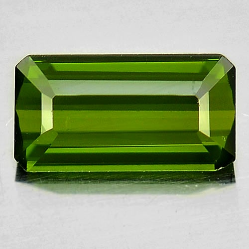 Natural Green Tourmaline Gemstones 0.94 Ct. Clean Octagon Shape 8.2 x 4.3 Mm.: Product ID: 807245273 Product Name: Natural Tourmaline Weight: 0.94 CT. Size: 8.2 x 4.3 x 2.8 MM. Shape: Octagon Color: Green Clarity:IF Luster: Very Good Gems Origin: Nigeria Treatment: Unheated Crys