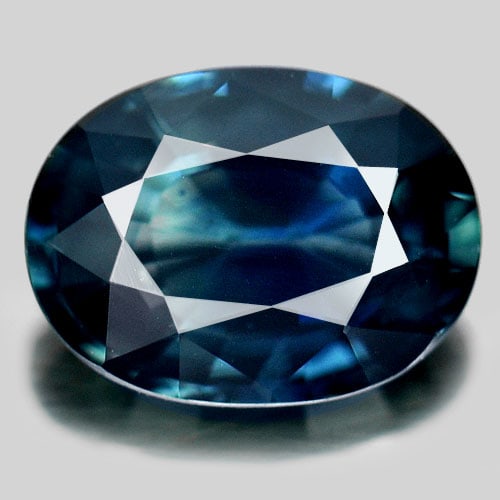 Natural Blue Sapphire Gemstones 1.18 Ct. Oval Shape 7.37 x 5.50 Mm. (1 of 4)