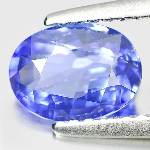 Natural Blue Tanzanite Gemstones 1.00 Ct. Oval Shape 7.7 x 5.7 Mm.: Product ID: 807004433 Product Name: Natural Tanzanite Weight: 1.00 CT. Size: 7.7 x 5.7 x 3.3 MM. Shape: Oval Color: Blue Clarity:VSI Luster: Very Good Gems Origin: Tanzania Treatment: Heated Crystal S