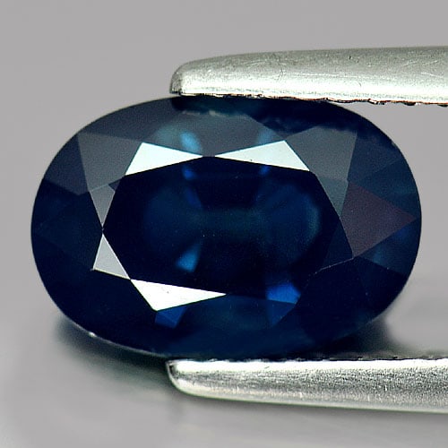 Natural Blue Sapphire Gemstones 2.31 Ct. Oval Shape 9.61 x 6.58 Mm.: Product ID: 806007485 Product Name: Natural Blue Sapphire Weight: 2.31 CT. Size: 9.61 x 6.58 x 4.30 MM. Shape: Oval Color: Blue Clarity:VSI Luster: Good Gems Origin: Madagascar Treatment: Heated Cryst