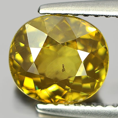 Natural Demantoid Gemstones 2.32 Ct. Oval Shape 7.88 x 7.03 Mm.: Product ID: 802918260 Product Name: Natural Demantoid Weight: 2.32 CT. Size: 7.88 x 7.03 x 4.52 MM. Shape: Oval Color: Yellowish Green Clarity:VSI Luster: Very Good Gems Origin: Madagascar , Africa Tr