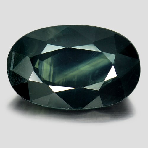 Natural Bluish Green Sapphire Gemstones 3.25 Ct. Oval Shape 11.3 x 7.2 Mm. (1 of 3)