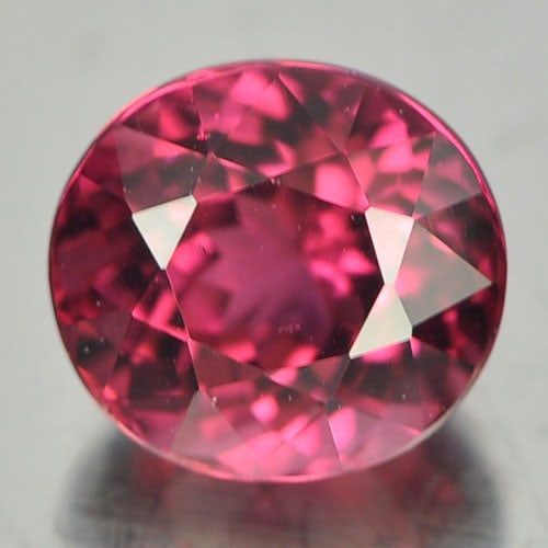 Natural Pink Tourmaline Gemstones 1.03 Ct. Oval Shape 6.1 x 5.6 Mm. (1 of 3)