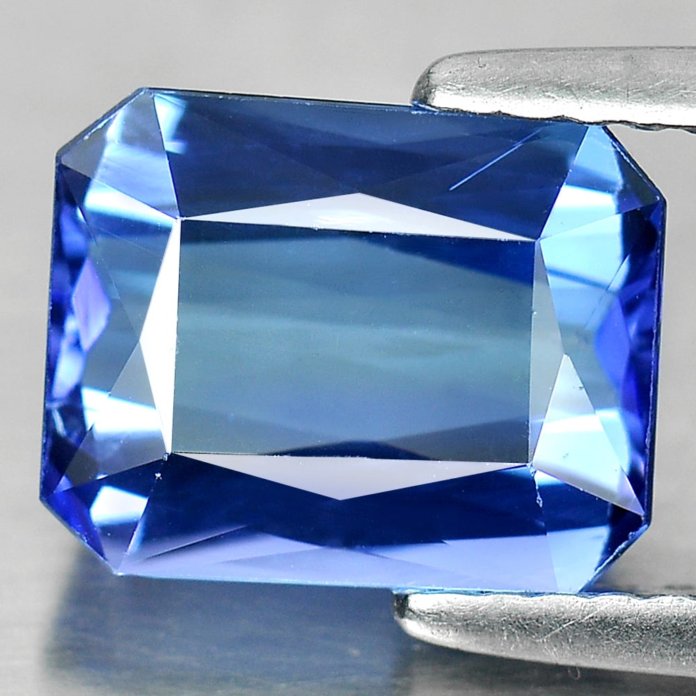 Natural Violetish Blue Tanzanite Gemstones 2.85 Ct. Octagon Shape 9.20 x 7.34 Mm. (1 of 4)
