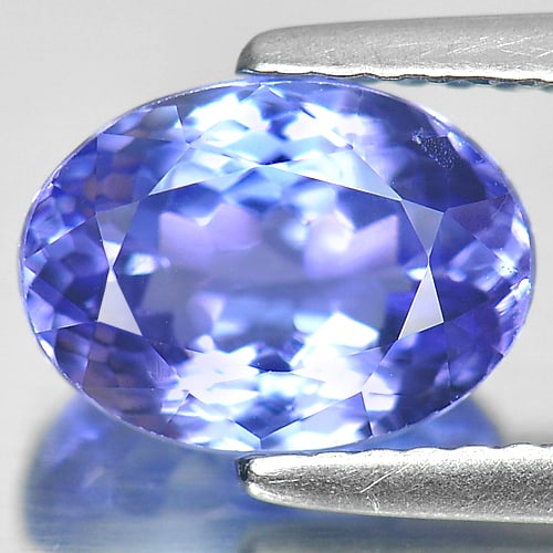 Natural Violet Tanzanite Gemstones 2.61 Ct. Oval Shape 6.73 x 9.21 Mm. (1 of 4)