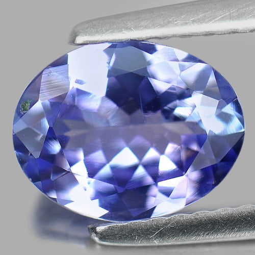 Natural Violetish Blue Tanzanite Gemstones 1.54 Ct. Oval Shape 6.88 x 8.83 Mm. (1 of 4)